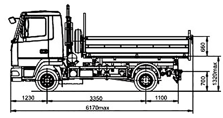 Продажа шасси МАЗ-4571Р2-442-033 в Смоленске